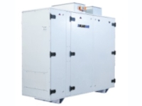 Hővisszanyerős ipari légkezelő,álló kivitel függőleges csonkokkal