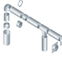 Műanyag csövek és idomok 125mm-es átmérővel