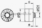 Vents 100 VKO1 L Turbó csőventilátor